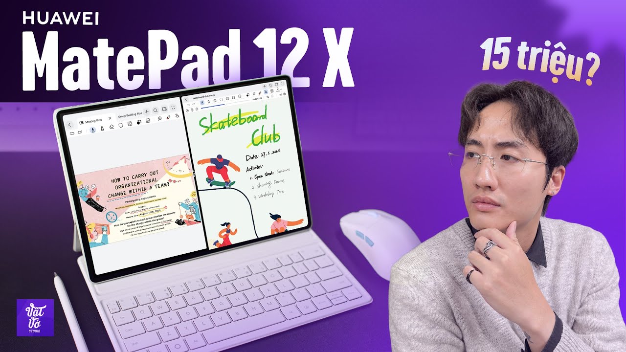 19 Bài Test Đánh Giá HUAWEI MatePad 12 X: 15 Triệu Cho 1 Chiếc Tablet HUAWEI Có Xứng Đáng?