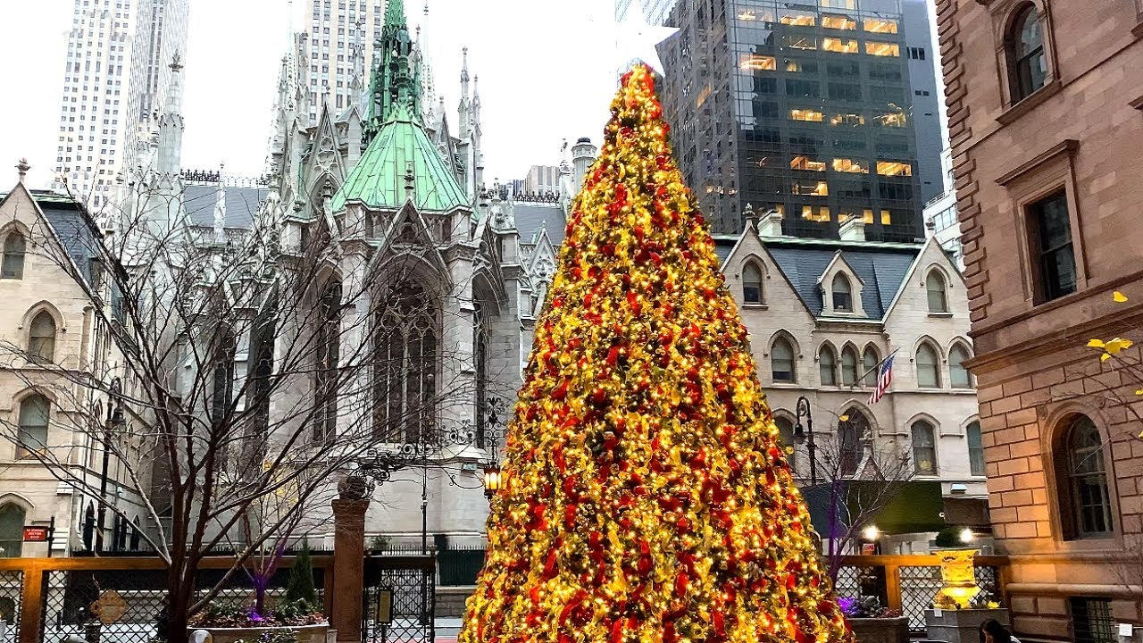 [4K]🎄Christmas walk in New York City, Midtown Manhattan/Nov 22.2020