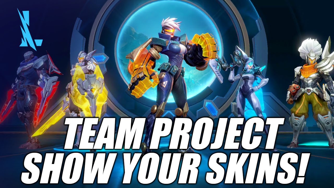 Full Team Project Skins Gameplay - ft. 999 Ping