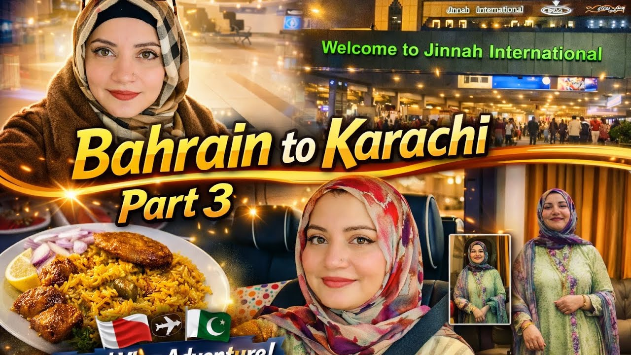 First day in Karachi | gher ki halat kharab | Behen ke gher khana khaya🥰🍲☕️