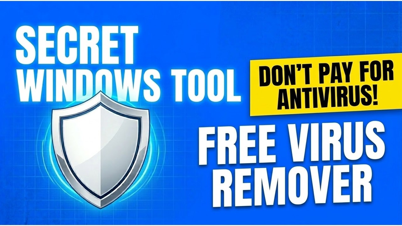 Stop Buying Antivirus! How to Remove Viruses for FREE with Secret Windows Virus Scanner