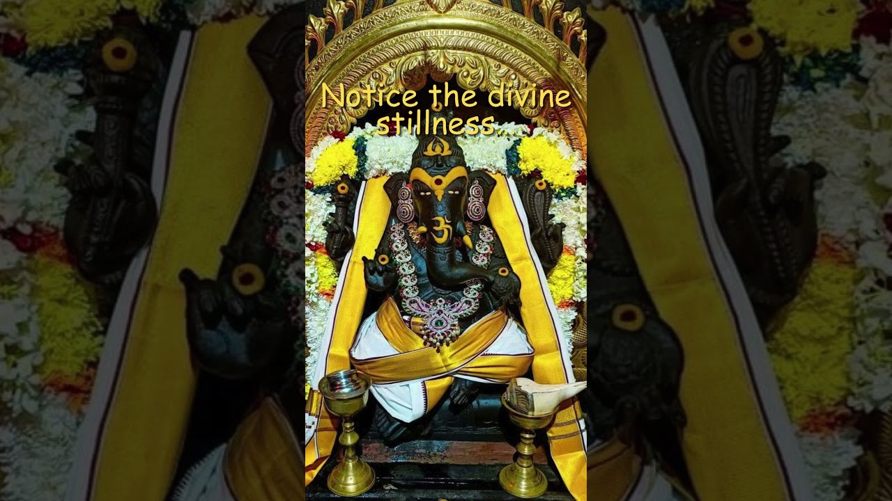 Divine Stillness Brings Lasting Prosperity | Vinayagar Blessings
