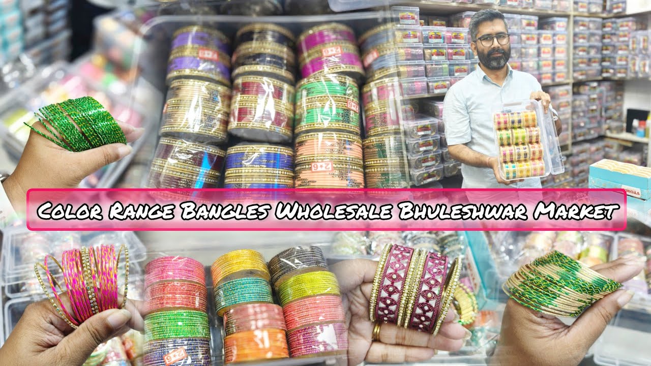 Bhuleshwar Market Mumbai Wholesale Bangles|2pc Bangles @10Rs| New Balaji Bangles #wholesalejewellery