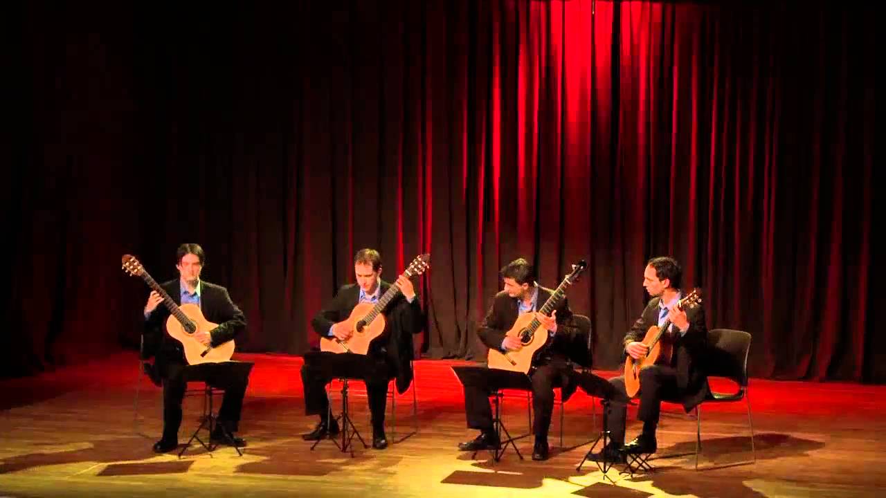 Cuarteto IN CRESCENDO - Fuga y misterio (Astor Piazzolla)
