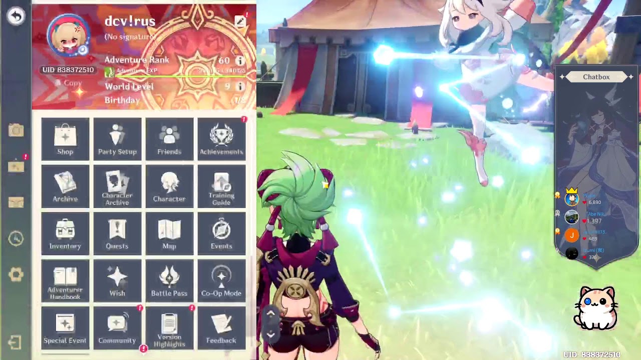 dcvirus' Genshin Impact Livestream (main MY/EN)