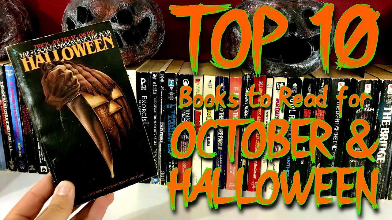 TOP 10 Best Books to Read for OCTOBER & HALLOWEEN