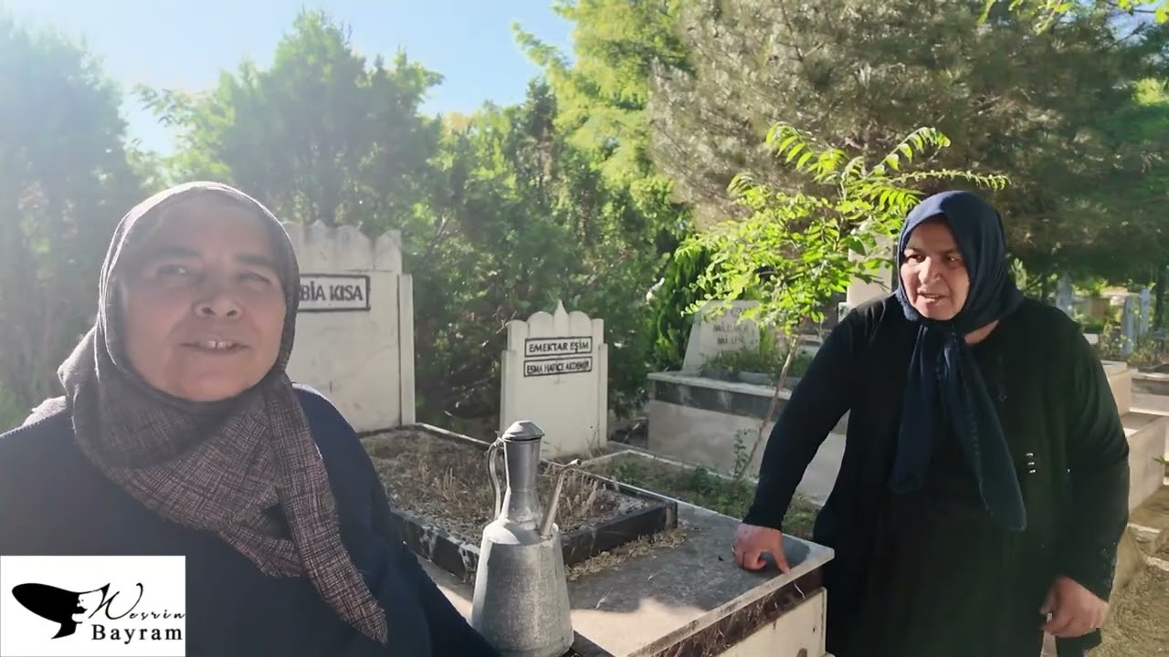 Mezarlık ziyareti… Nesrin BAYRAM
