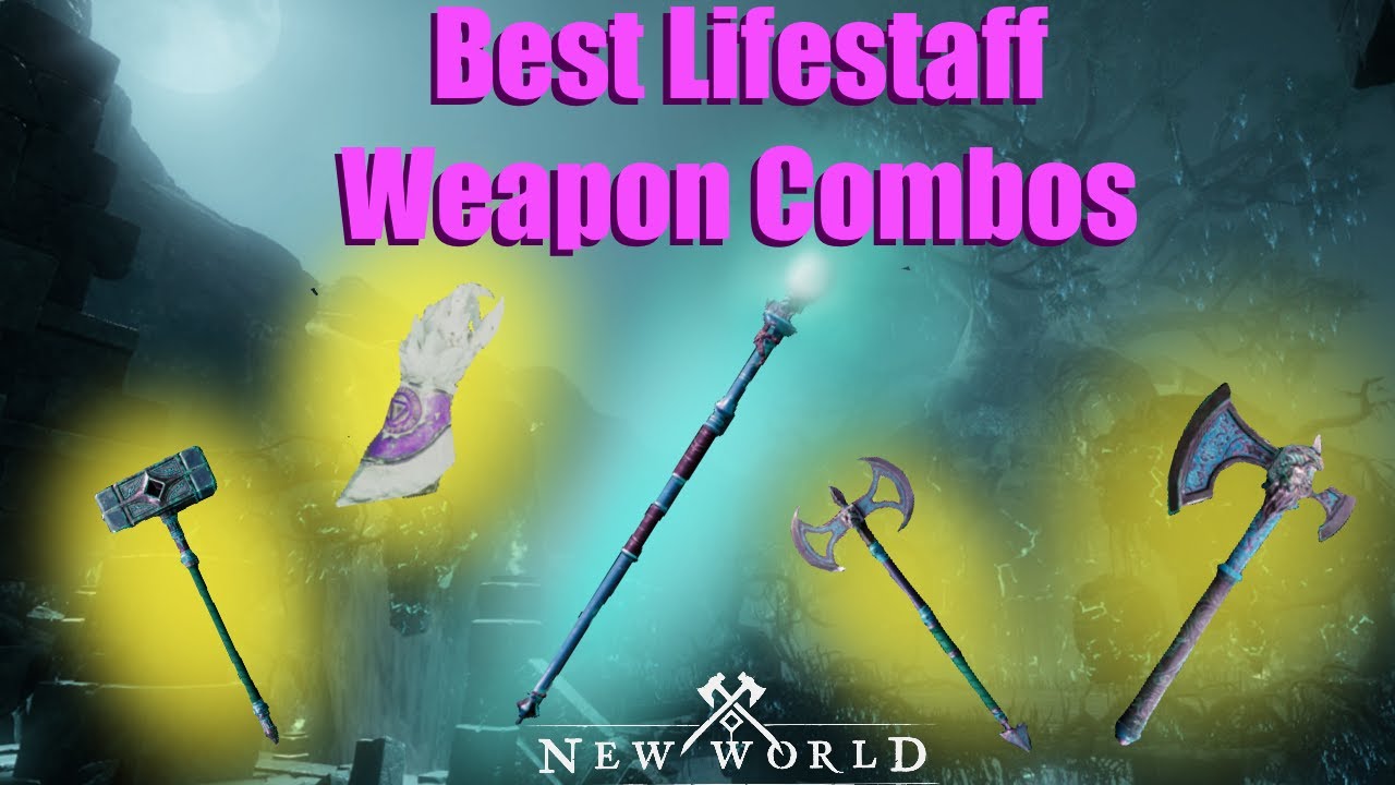 THE BEST Healer/Lifestaff Weapon Combinations for Secondary Weapons! | New World