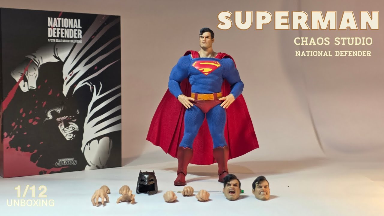 Superman Chaos Studio : National Defender 1/12 Scale