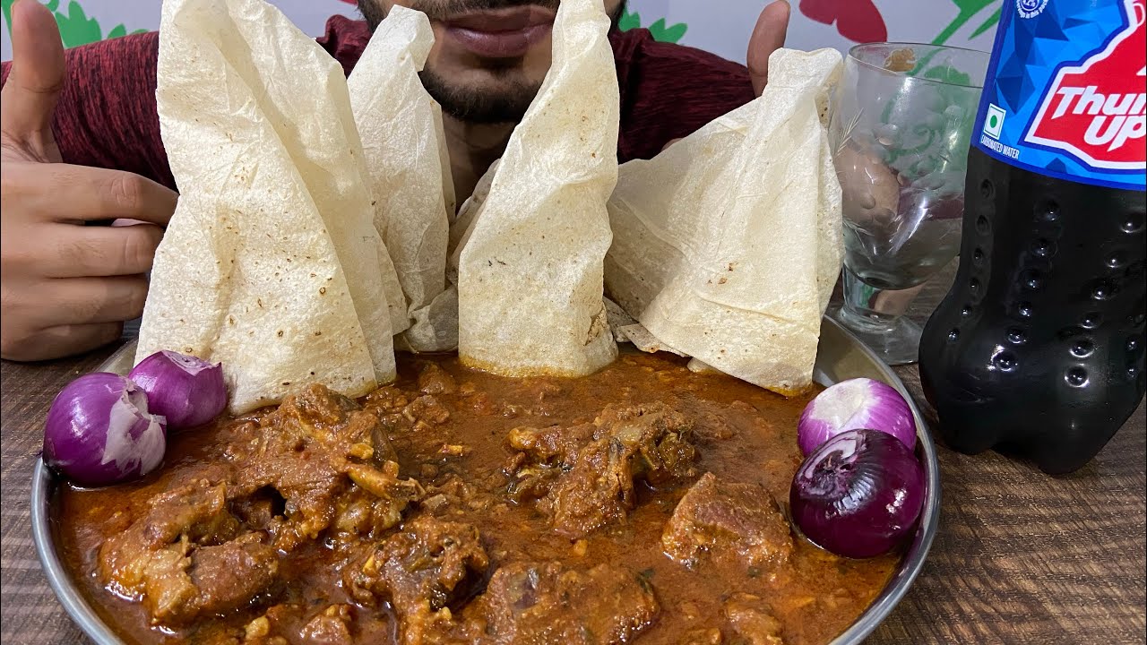 Mutton Keema Mutton Boti with Rumali Roti