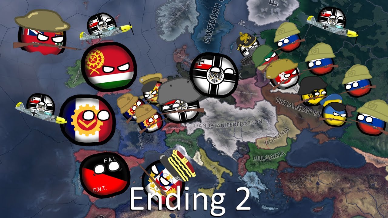 Reichpakt/Entente Ending (Kaiserreich Story/Timelapse PART 4)