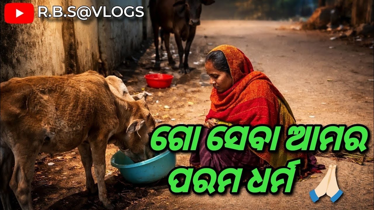 Go mata seva hni Param dharma .am pain am gomata