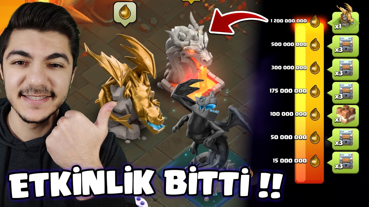 3 SAATE 1.200.000.000 ALTIN!! ETKİNLİĞİ BİTİRİDİK !!  - Clash Of Clans