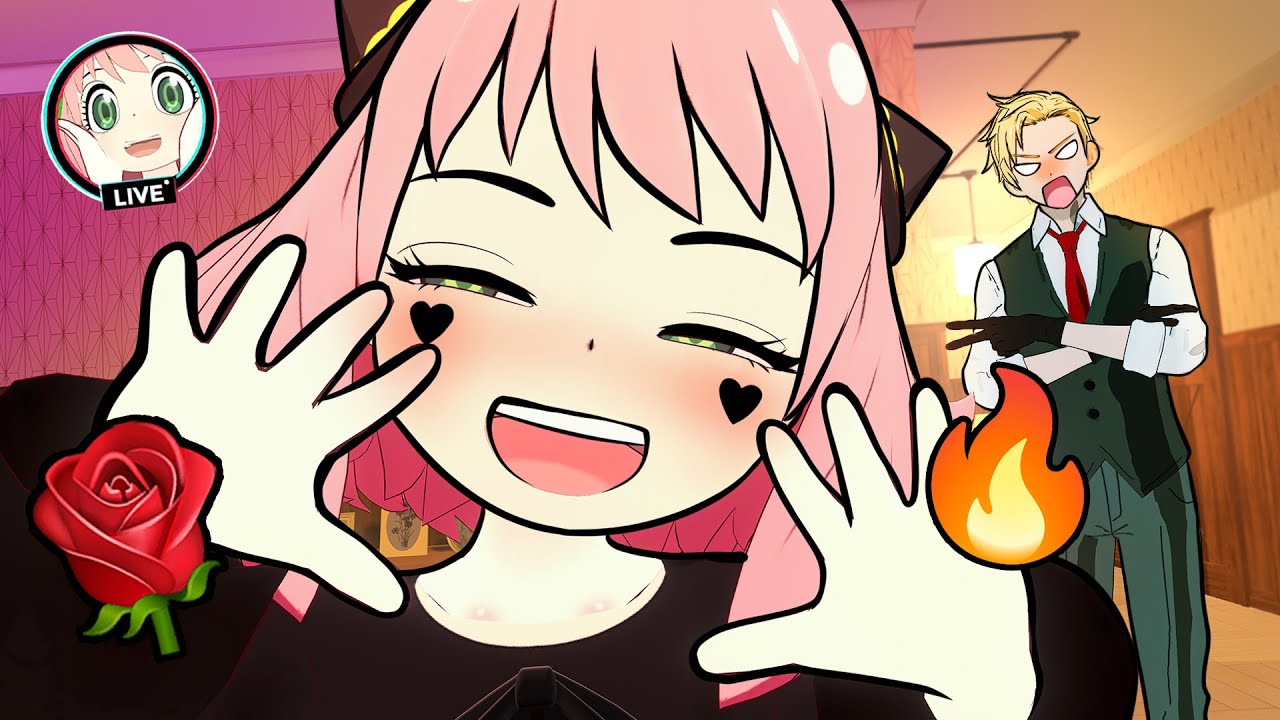 E se a Anya fizesse LIVE NPC no Tiktok do Spy x Family Vr