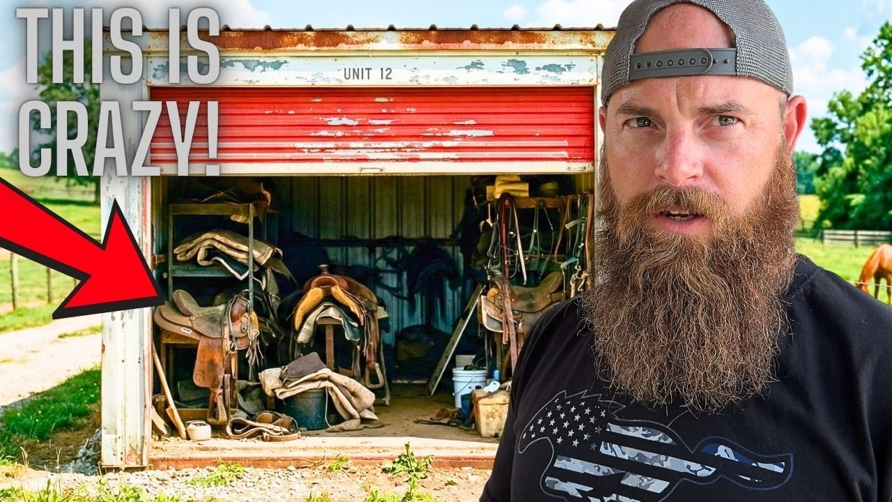 Horse Farm owners left it all behind in an abandoned storage unit!