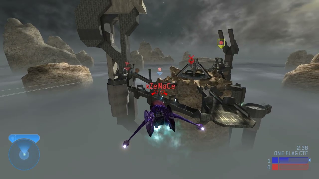 Halo 2 - 1 Flag CTF on Ascension