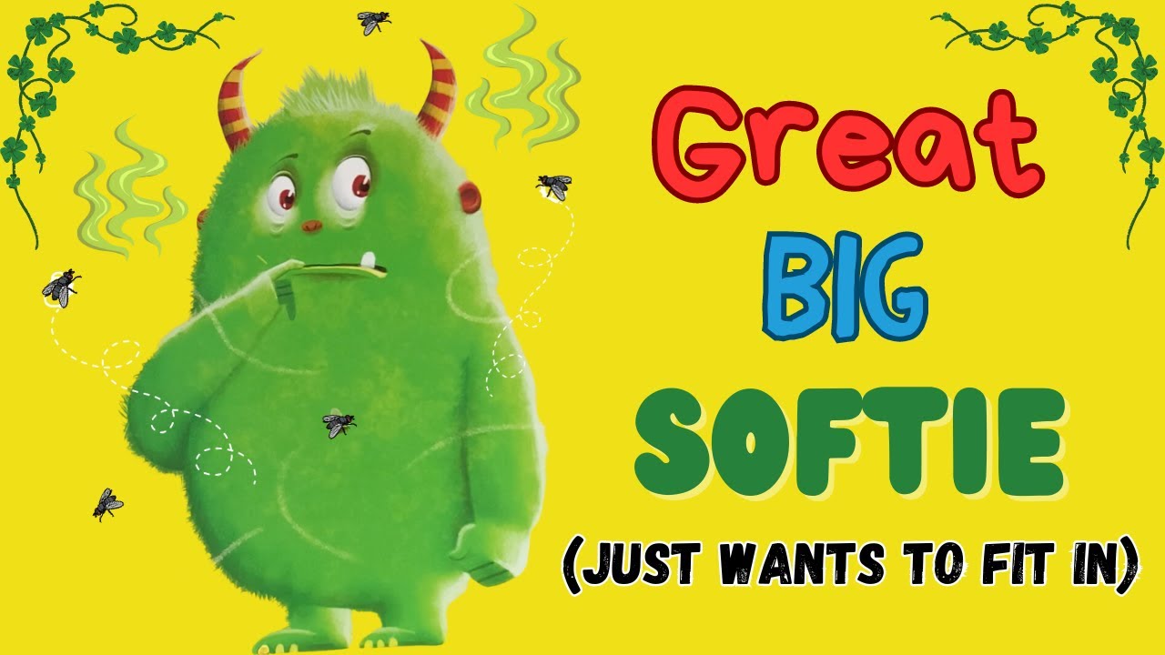📚 Great Big Softie 💖 BOOK about FITTING IN ✨ Kids Books Read Aloud FROM IRELAND ☘️