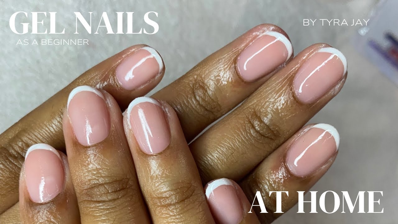 DO MY NAILS WITH ME! | beginner friendly rubber base gel