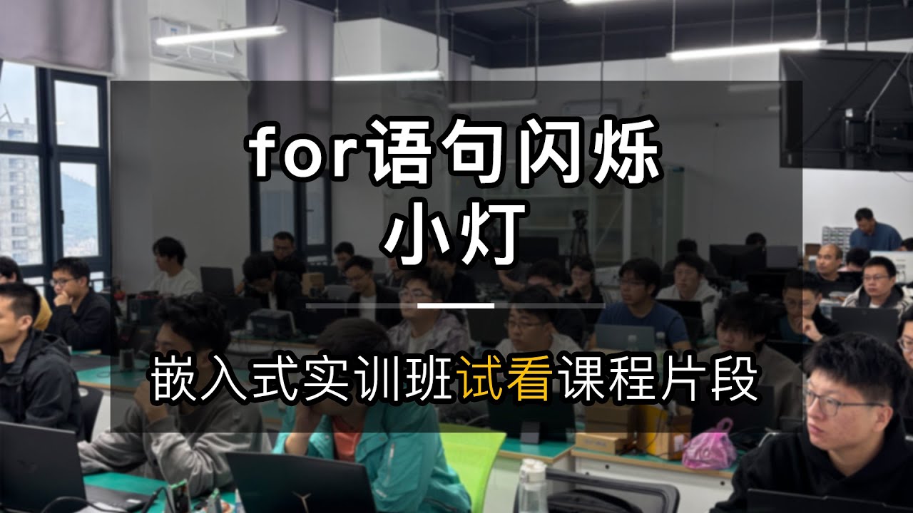 5 for语句闪烁小灯
