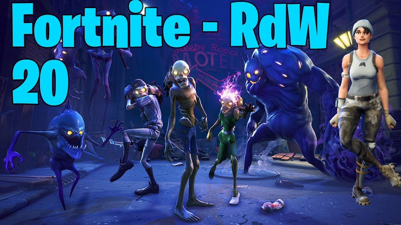 LP Fortnite RDW - Rette die Welt - Part 20 - Nebel des Grauens - Steinwald