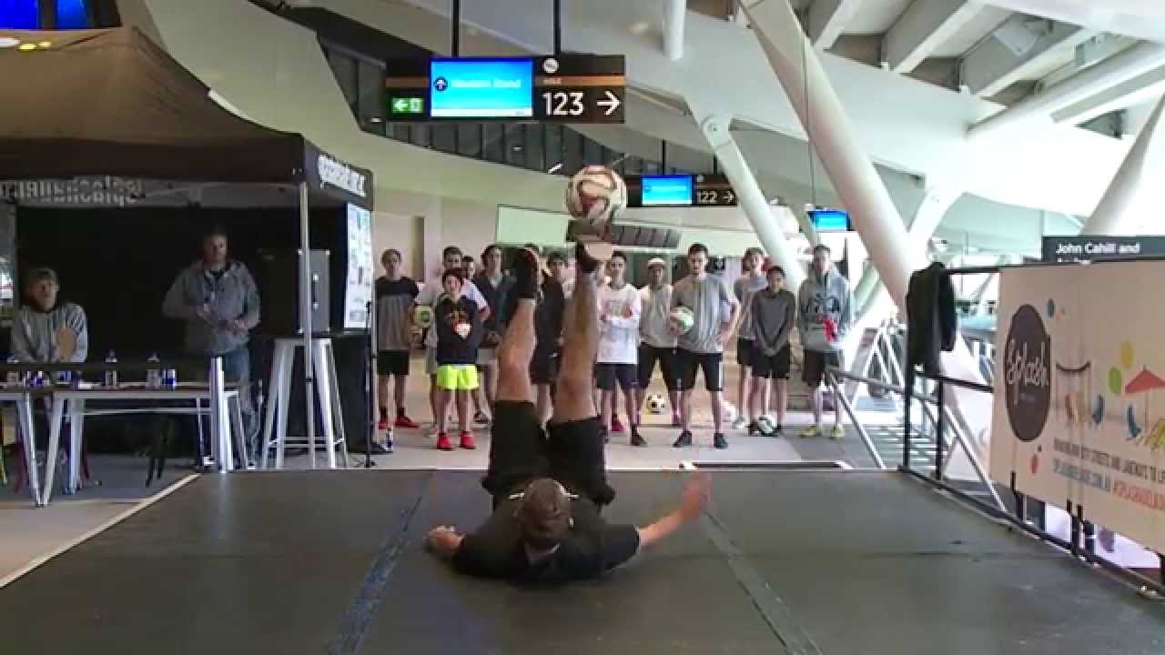 Chris Beavon - Routine | Australian Freestyle Football Titles 2015