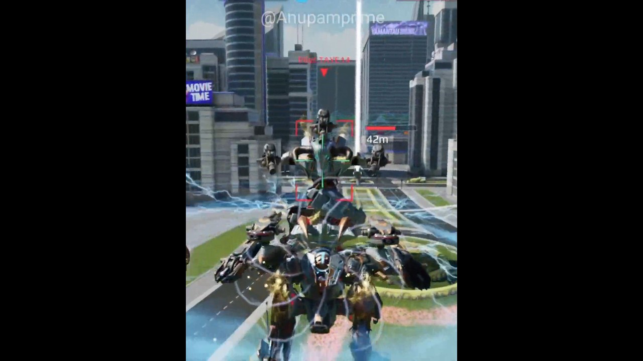 🔥MINOS VS OCHOKOCHI KNOCK BACK  CHARGE TESTING! || WAR ROBOTS SHORTS WR ||
