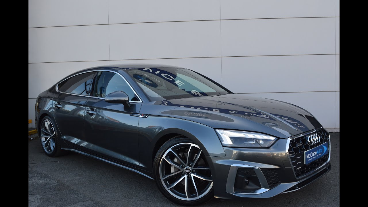 2021 AUDI A5 2.0 SPORTBACK TDI QUATTRO S LINE MHEV 5d 202 BHP Comfort and Sound pack