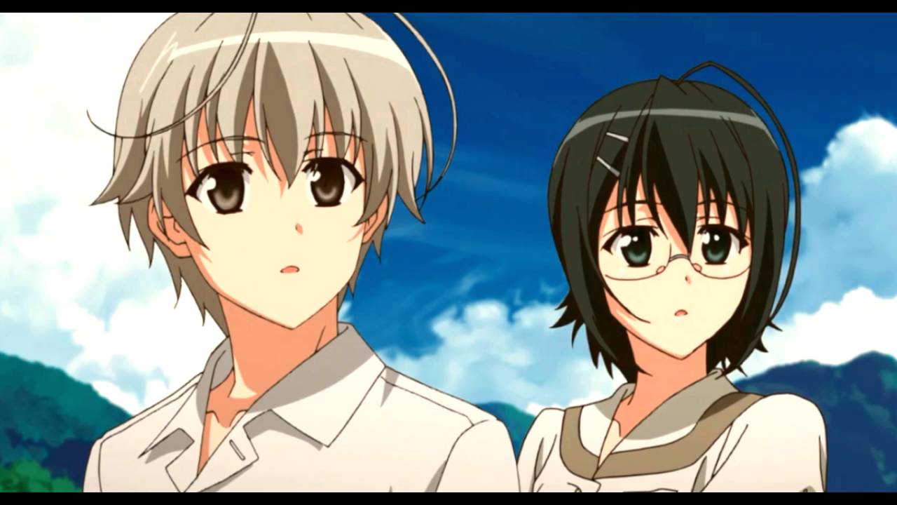AMV - Одиночество на двоих / Yosuga no Sora (А помнишь вечер...)