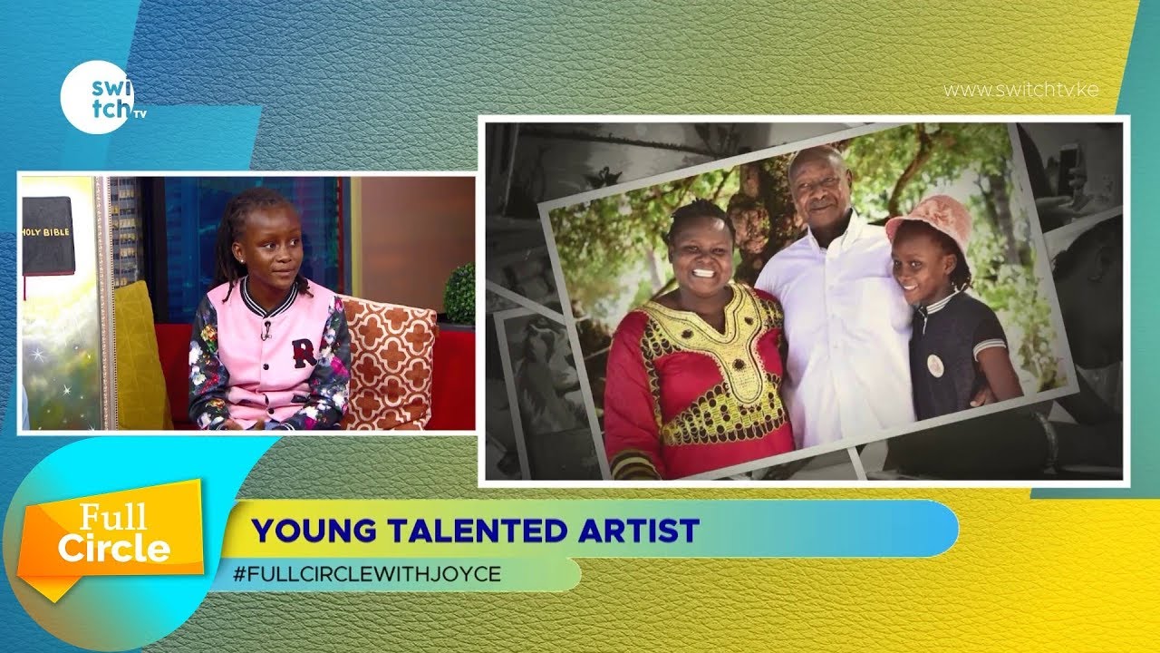 Meet 10 year old artist from Mombasa Sheila Sheldon
