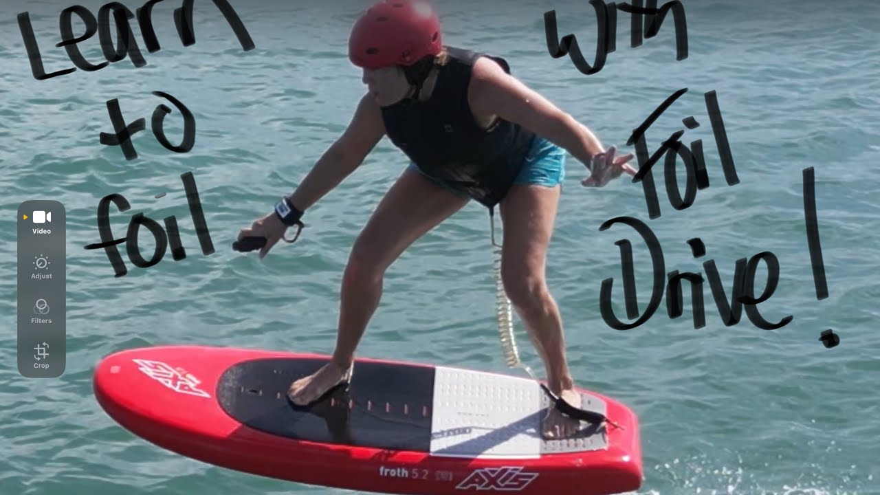 @finandfoil @foildrive | learn to #foil #surf | Foil Fest 