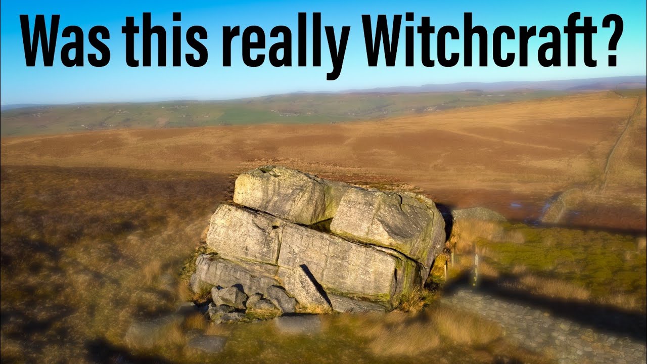 Strange rock linked to witchcraft and druids.