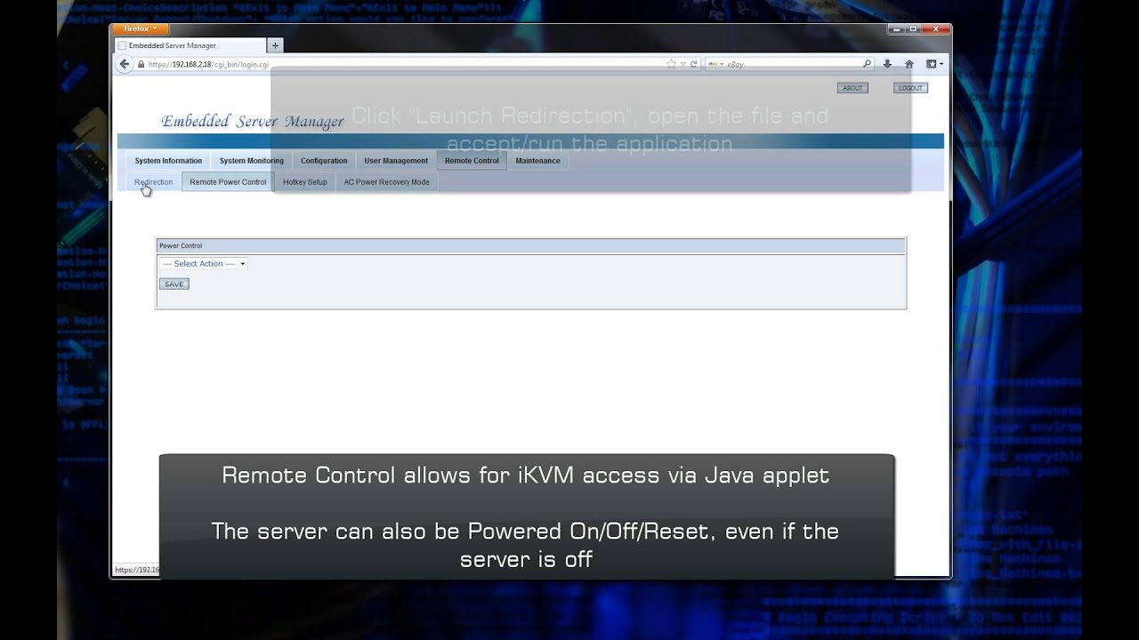 How To: Dell CS24-SC BMC Remote Control/iKVM Access, mount ISO remotely!