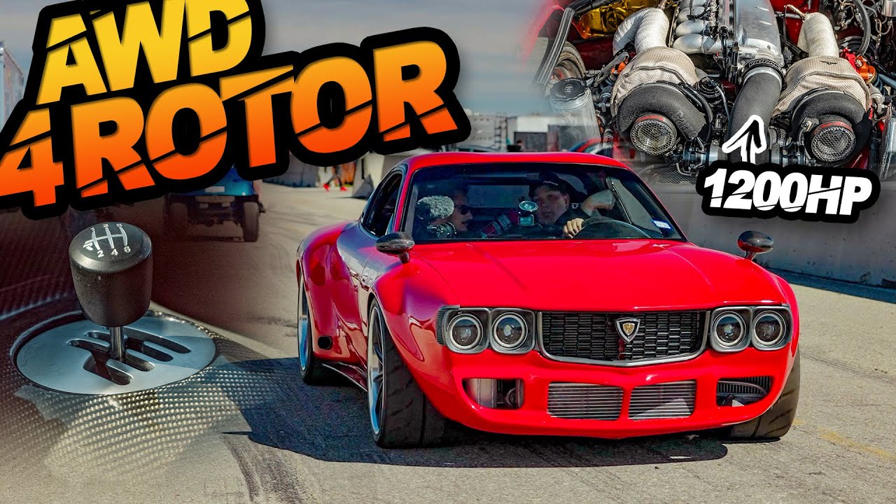 1200HP AWD 4 Rotor RX7 | Widebody + Billet 26B (Built it HIMSELF with Over 10,000 Hours Invested)