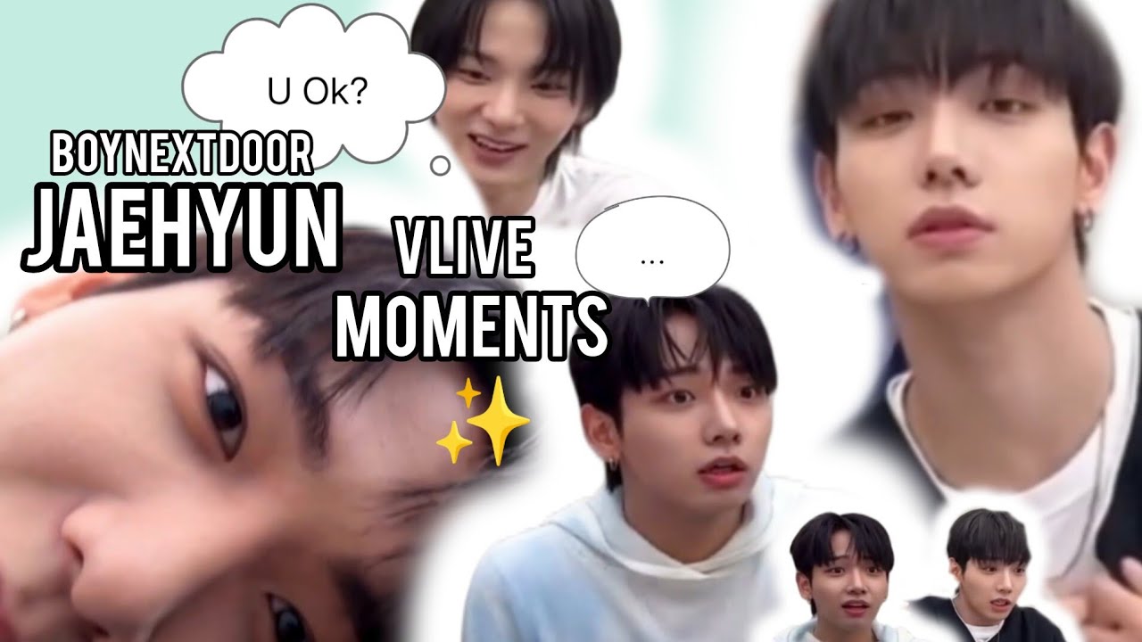 BOYNEXTDOOR's JAEHYUN Vlive Moments that'll Make You Smile Without any Reason #BOYNEXTDOOR #jaehyun