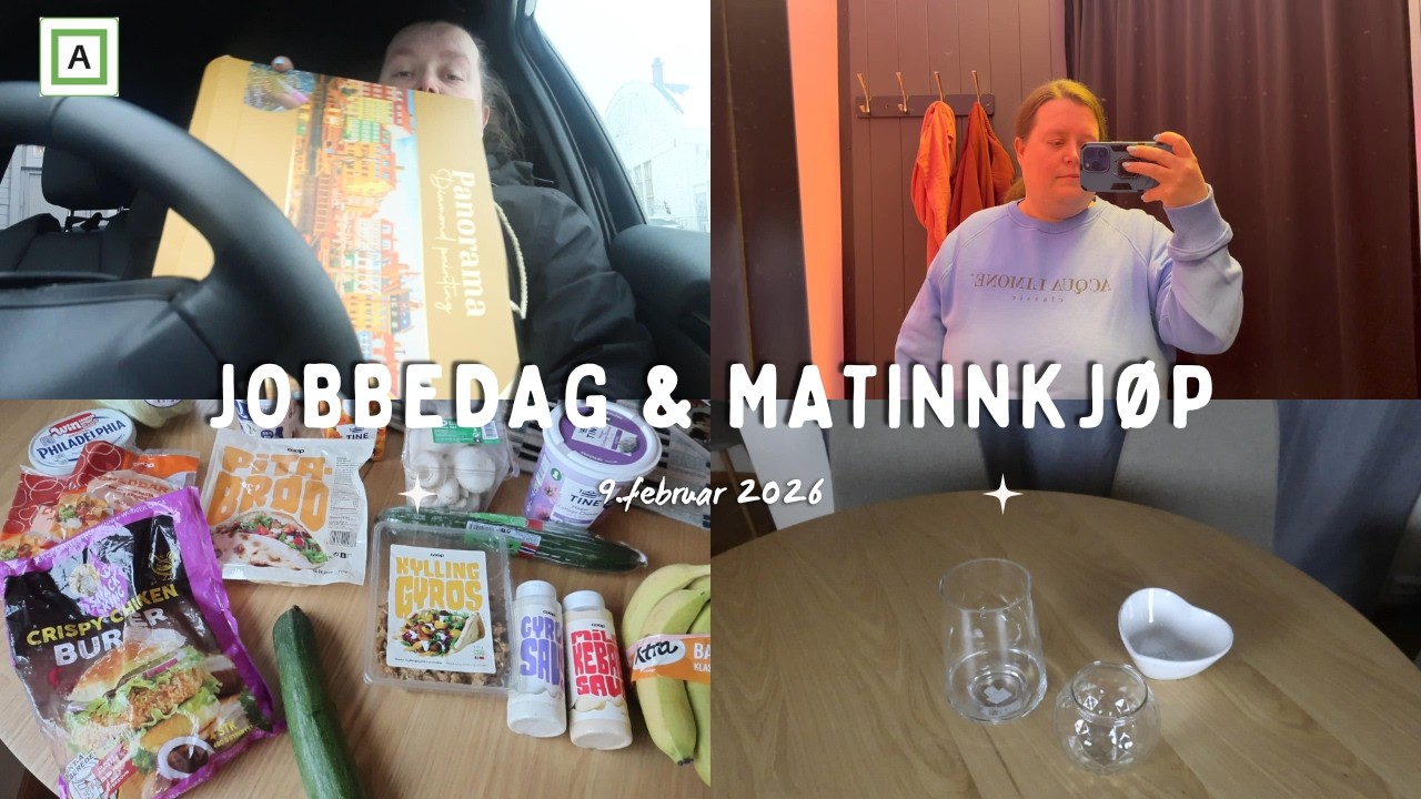 09.02.2026 | Jobbedag & matinnkjøp