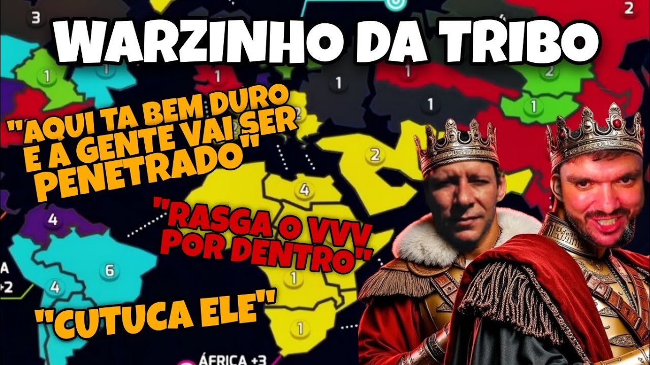 WAR DA TRIBO: GAUL&Ecirc;S, VVV, LINDINHO, NAHZINHA E O CHAT EM UMA BATALHA &Eacute;PICA!