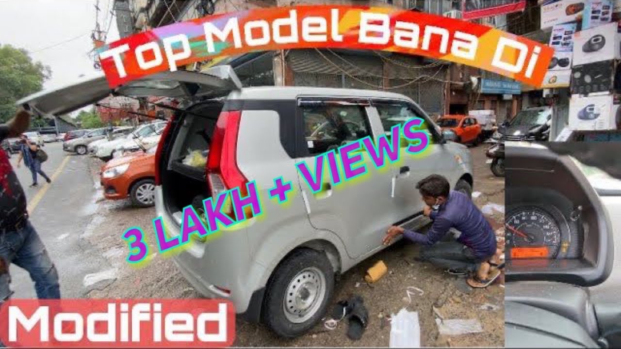 WagonR 2021 cng    #wagonr #modified #wagonrcng #karolbagh     #seatcover