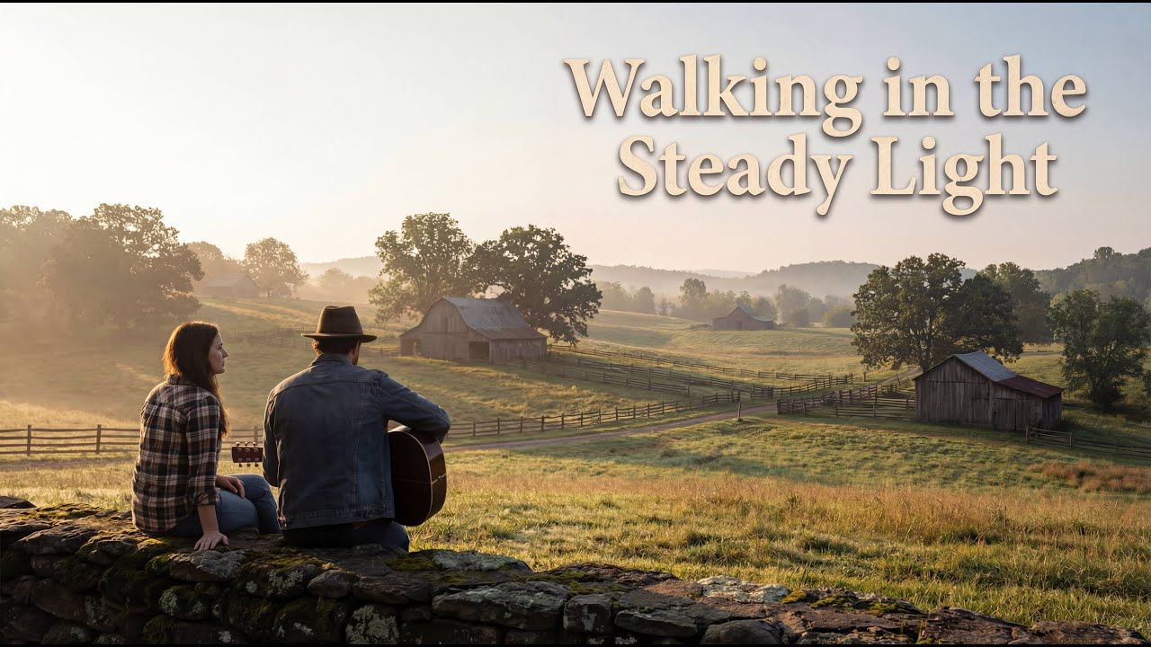 New Country Gospel Songs 2026 | Walking in the Steady Light – Calm Christian Country Music