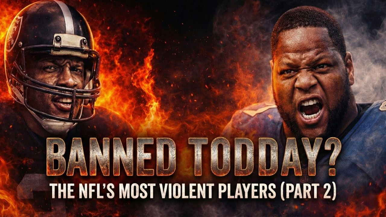 7 NFL Players Who Would Be BANNED TODAY Vol  2
