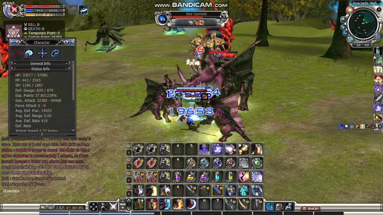 RF Online Playpark: Lvl 70 Berserker Full Crit (100% Stun) on PB