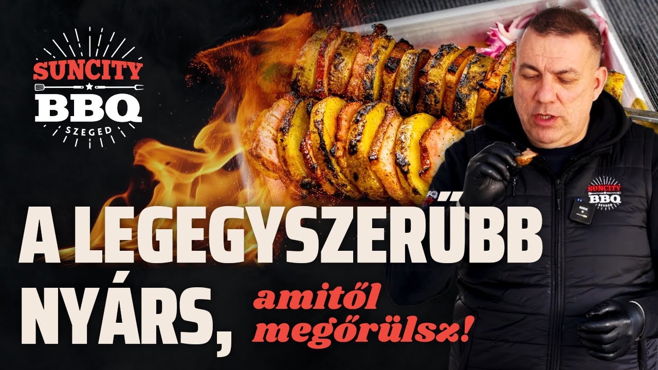 Ilyet még tuti nem kóstoltál - A legegyszerűbb nyársétel!