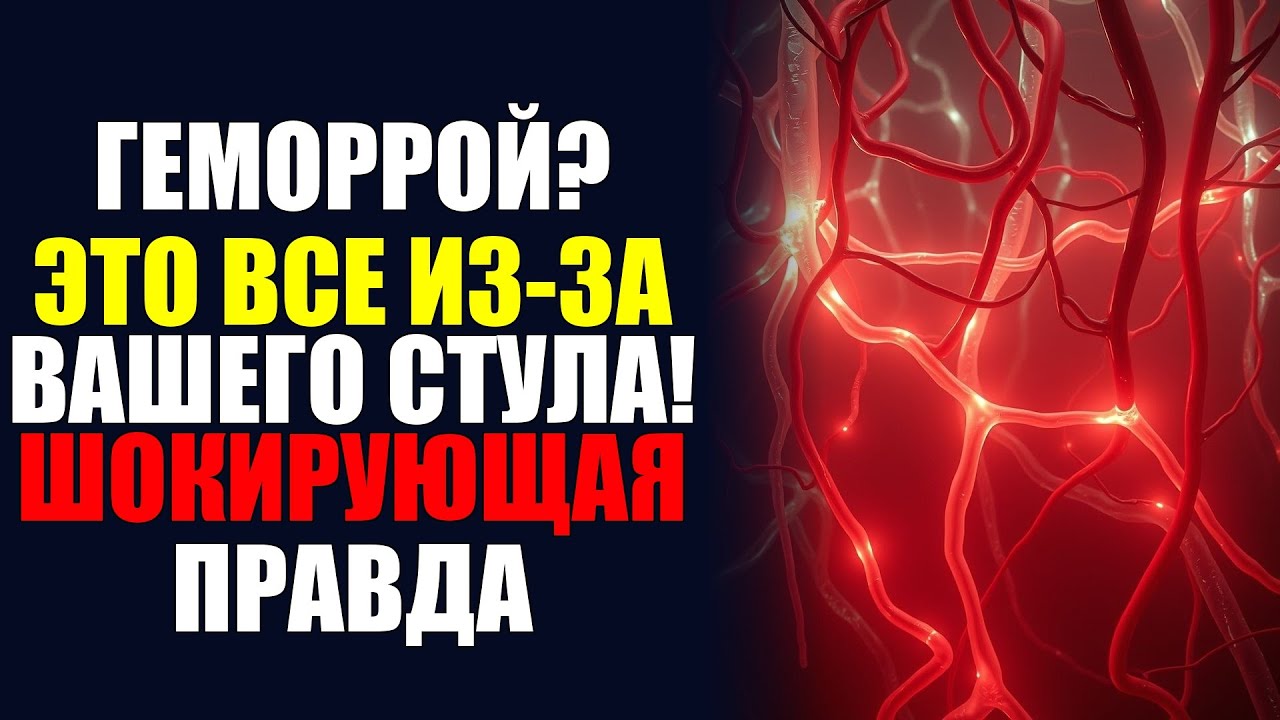 ГЕМОРРОЙ? ЭТО ВСЕ ИЗ-ЗА ВАШЕГО СТУЛА! ШОКИРУЮЩАЯ ПРАВДА