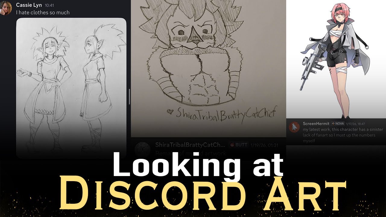 Рассматриваем произведения искусства из Discord
