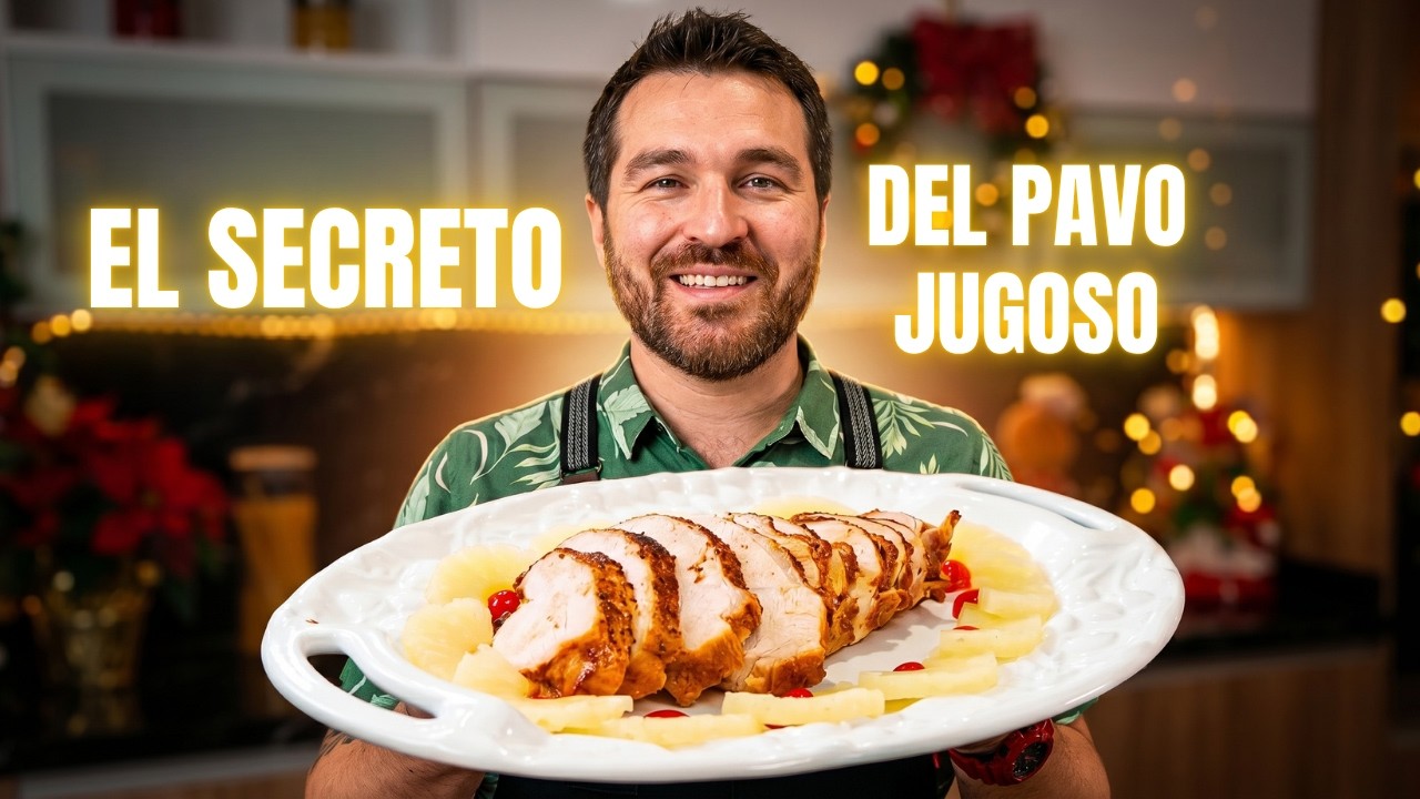 TE ENSEÑO A PREPARAR UNA PECHUGA PAVO Y COCTEL PARA ESTA NAVIDAD | GIACOMO BOCCHIO