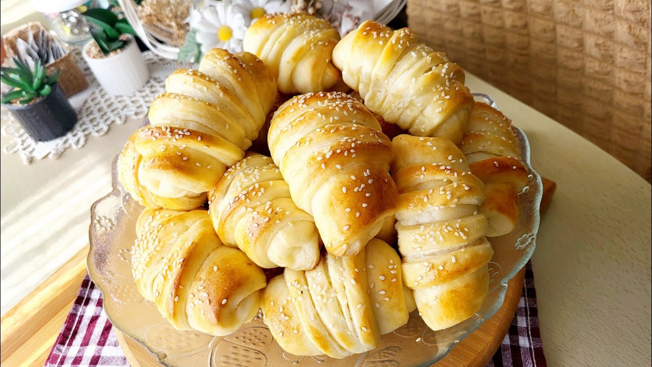 🌺 Domaće kiflice sa pečenicom i kačkavaljem 🌸