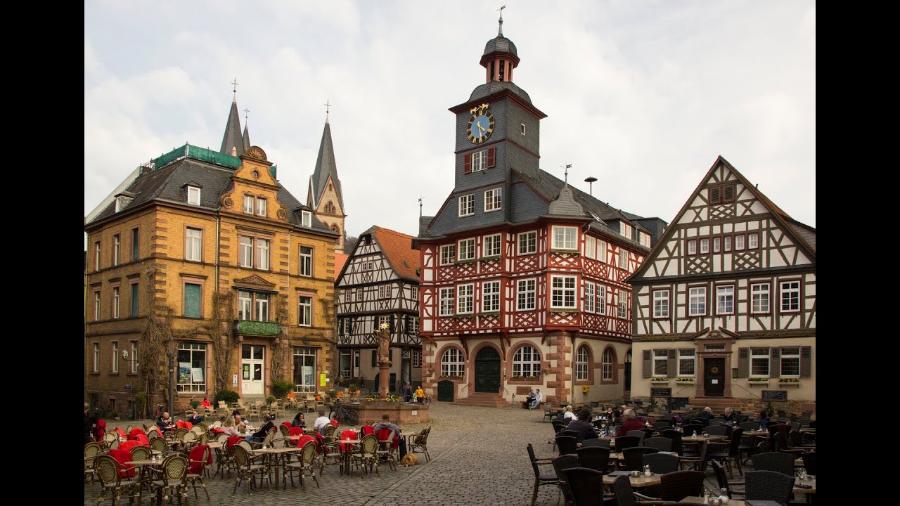Heppenheim. Красивая провинция Германии.