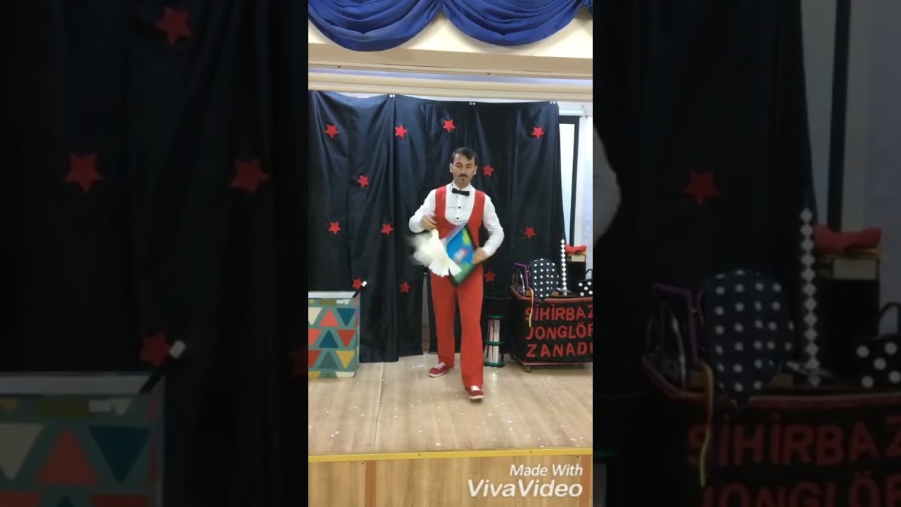 Kuş canlandı... #g&ouml;steri #show #ill&uuml;zyon #sihirbaz