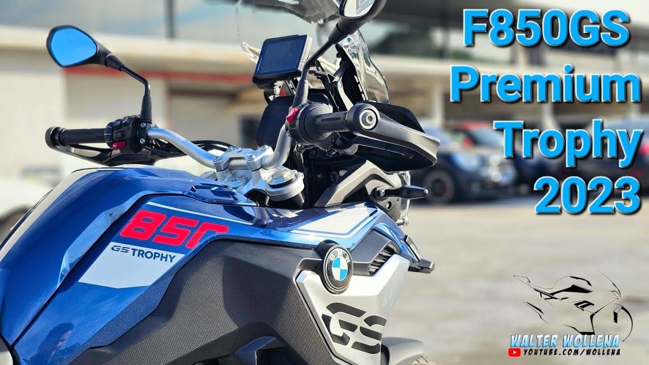 Detalhes e impressões da BMW F850GS Premium Plus Trophy 2023