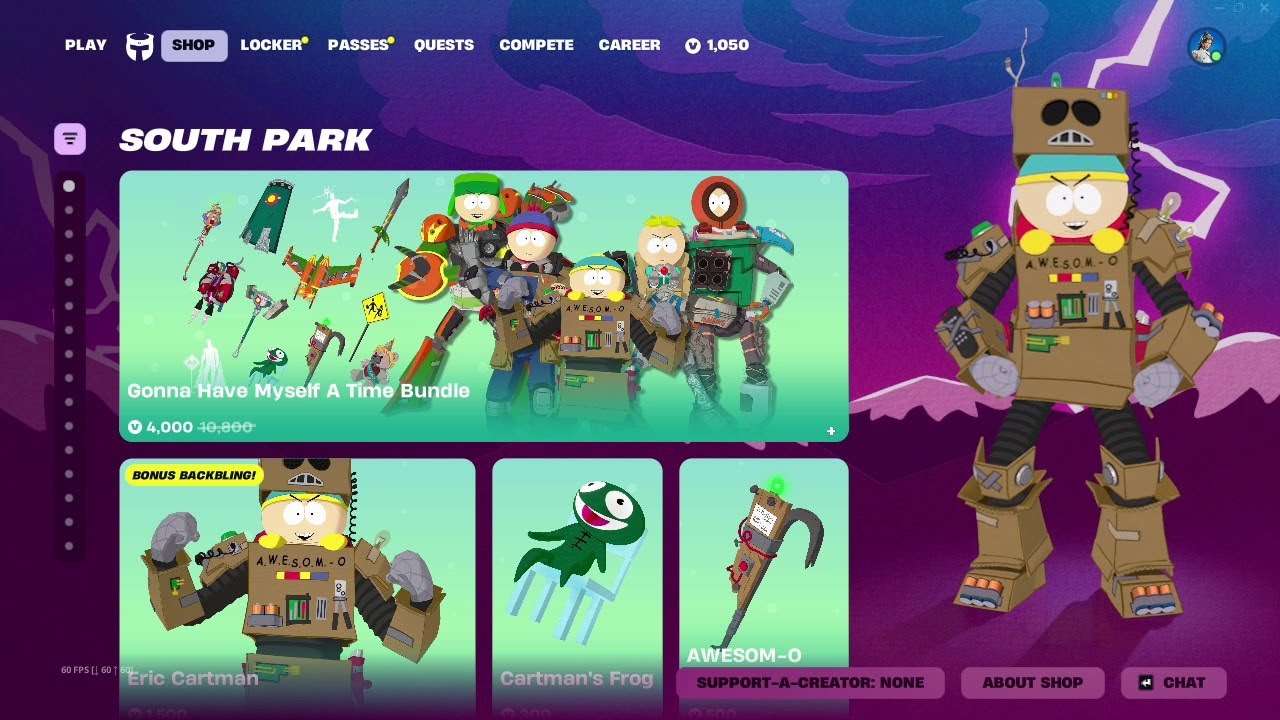 Fortnite SOUTH PARK