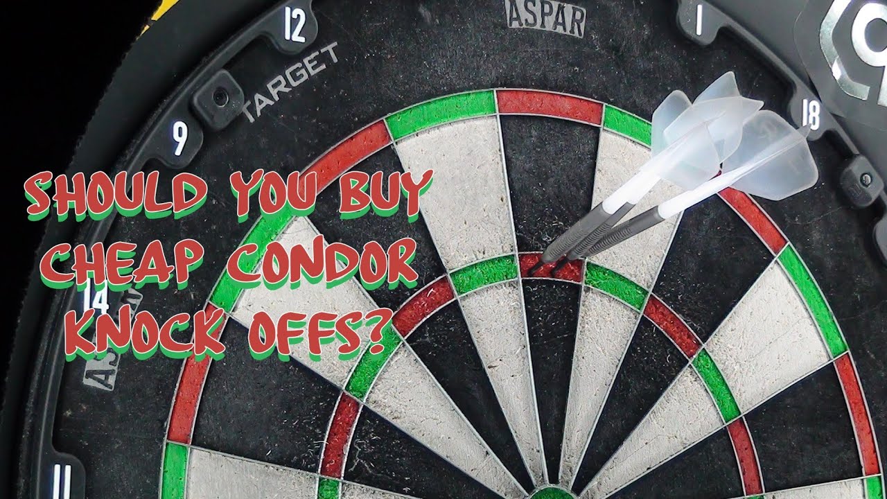 Darts Review | Should you buy Chinese Condor Axe Flights knock offs? Are they good OR bin them?